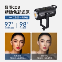 【手機(jī)APP控制】圖立方215W雙色溫專(zhuān)業(yè)攝影直播補(bǔ)光燈設(shè)備拍照直播間柔光燈攝影棚球形常亮短視頻拍攝打光燈X-200B-LITE