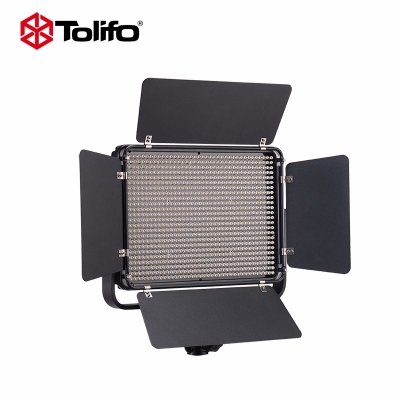 Tolifo圖立方PT-1000S魅影LED攝像補(bǔ)光燈單調(diào)光60W