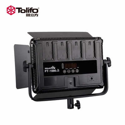 Tolifo圖立方PT-1000B魅影LED攝像補(bǔ)光燈雙調(diào)光60W