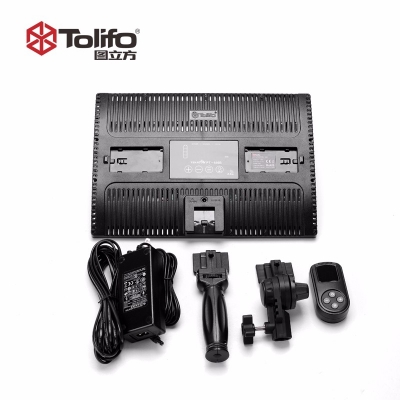 Tolifo圖立方PT-650B魅影LED攝像補光燈雙調光