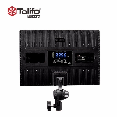 Tolifo圖立方PT-650B魅影LED攝像補光燈雙調光